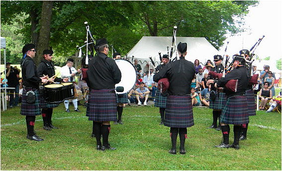 Ian Sturrock Memorial Pipe Band, 1st Place Glasgow Highland Games, Kentucky - Photo credit: Tessa Jones